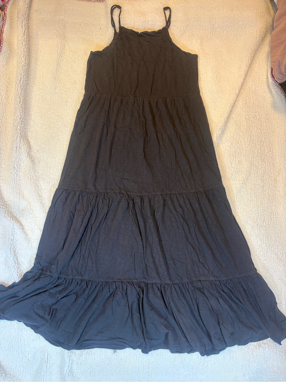 Women’s Dark Gray Tiered Maxi Dress - Brand: Z Supply